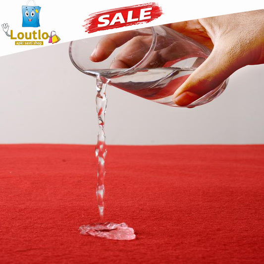 Terry Waterproof Mattress Cover - Maroon