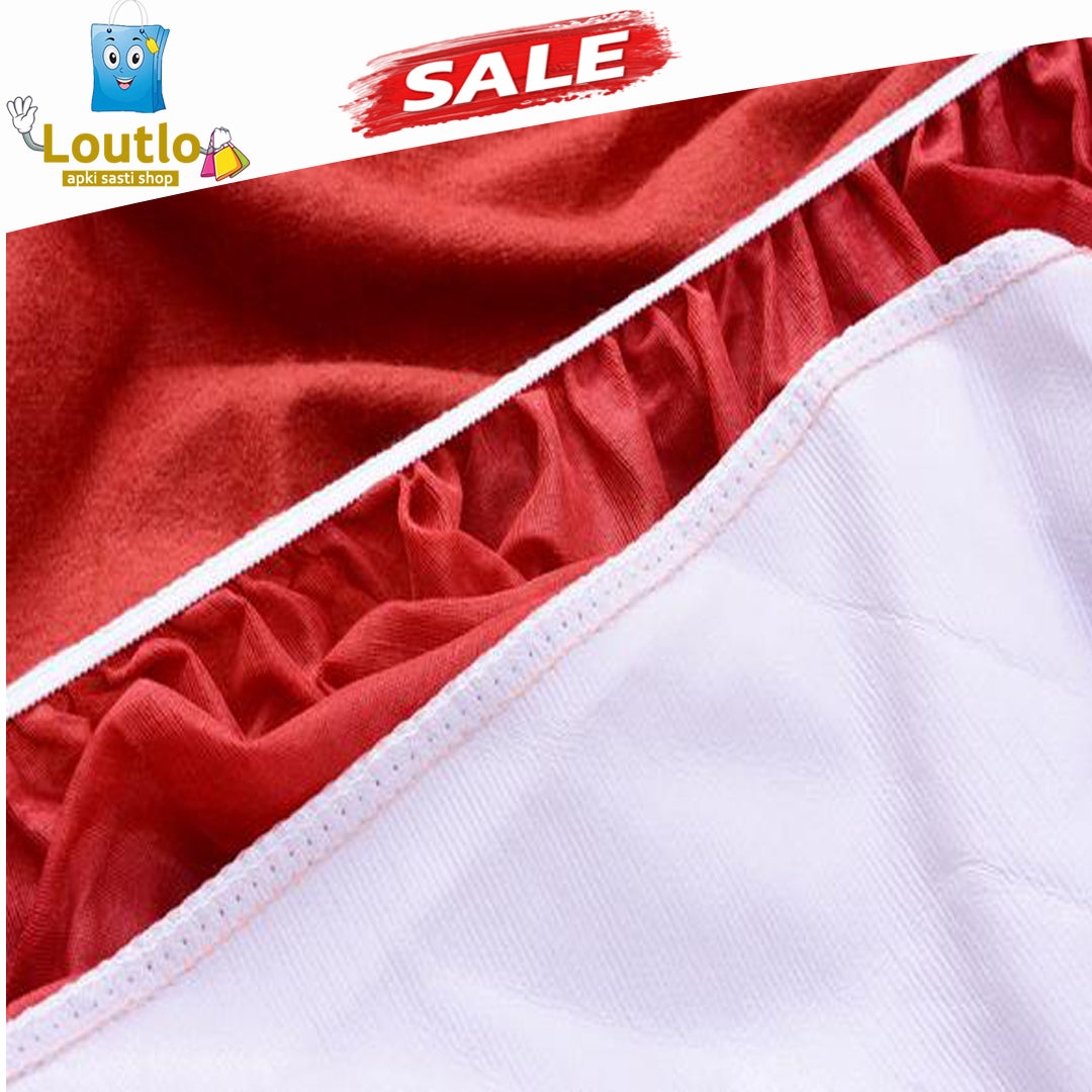 Terry Waterproof Mattress Cover - Maroon