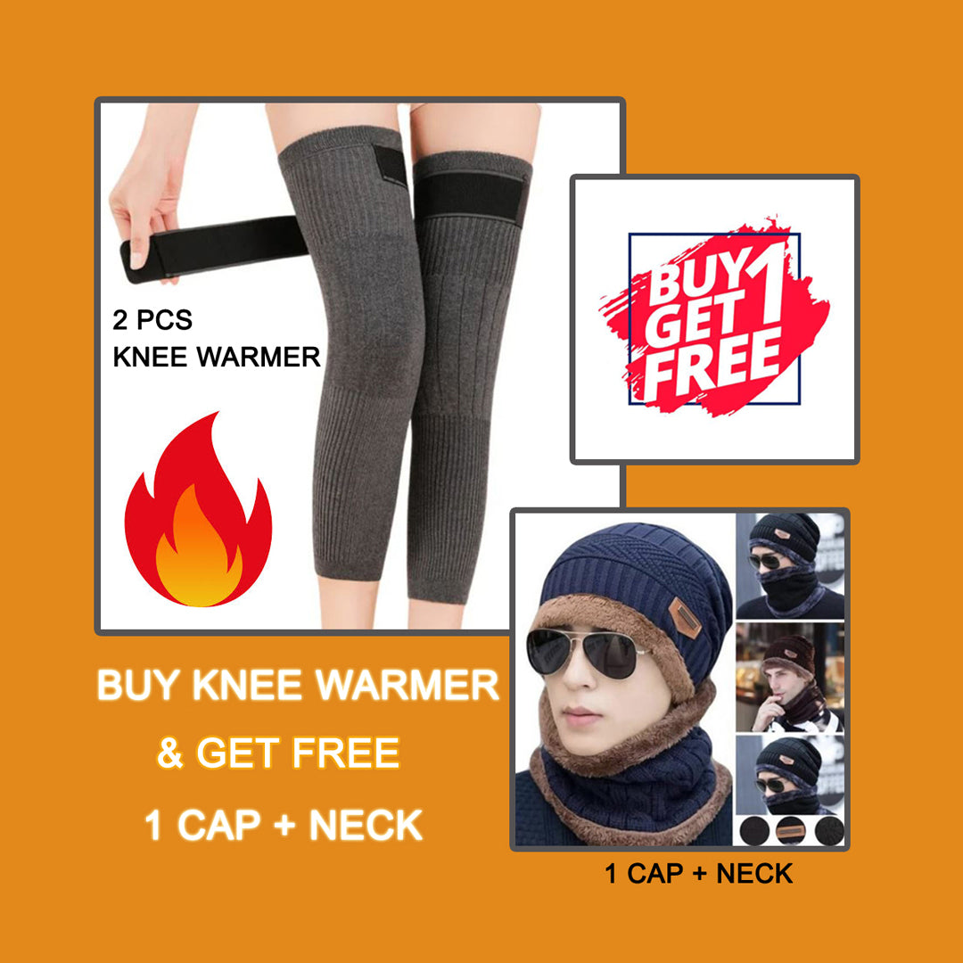 BUY KNEE WARMER & GET FREE 1 CAP SET