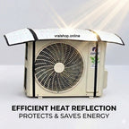 AC Outer Heat Protection Sheet – Aluminium Coated Sun Reflective Cover