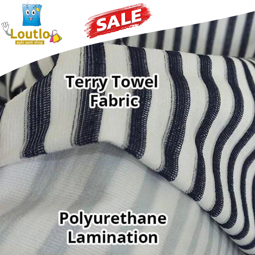 New Stripe Waterproof Mattress Cover