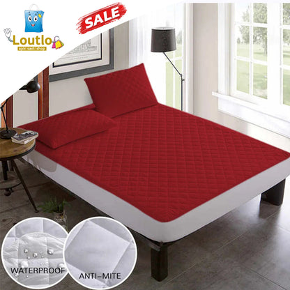 Quilted Luxury Waterproof Mattress Cover