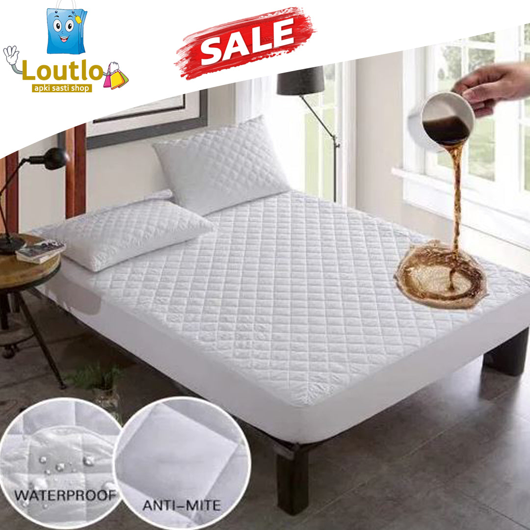 Quilted Luxury Waterproof Mattress Cover