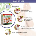 10-Piece Cleansing Detox Foot Patches