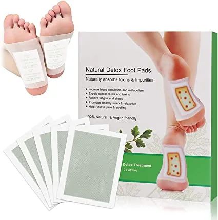 10-Piece Cleansing Detox Foot Patches