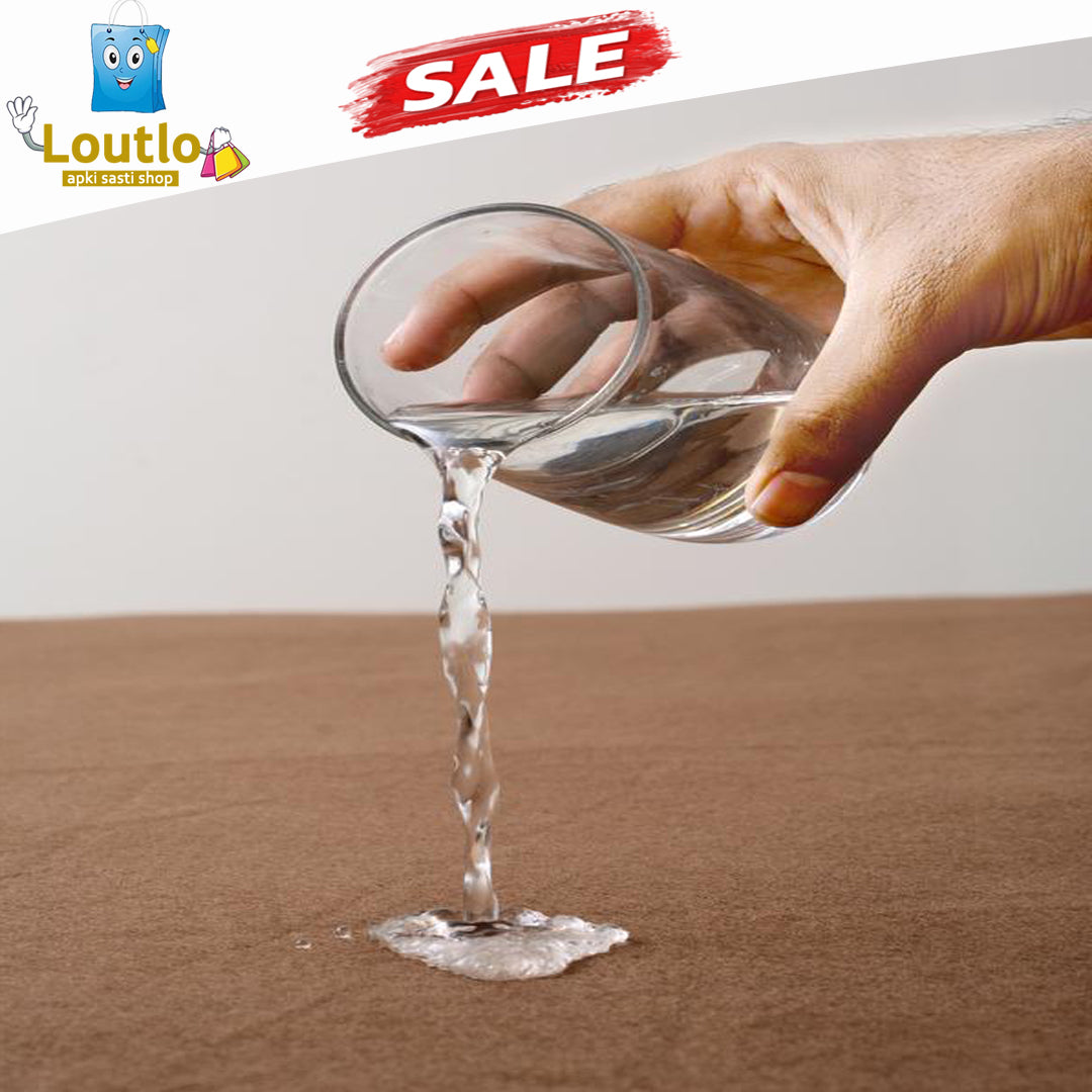 Terry Waterproof Mattress Cover - Brown