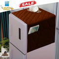 Quilted Fridge Cover (Dustproof)