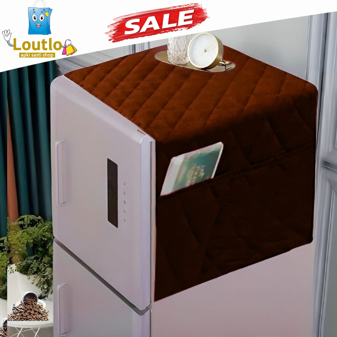 Quilted Fridge Cover (Dustproof)