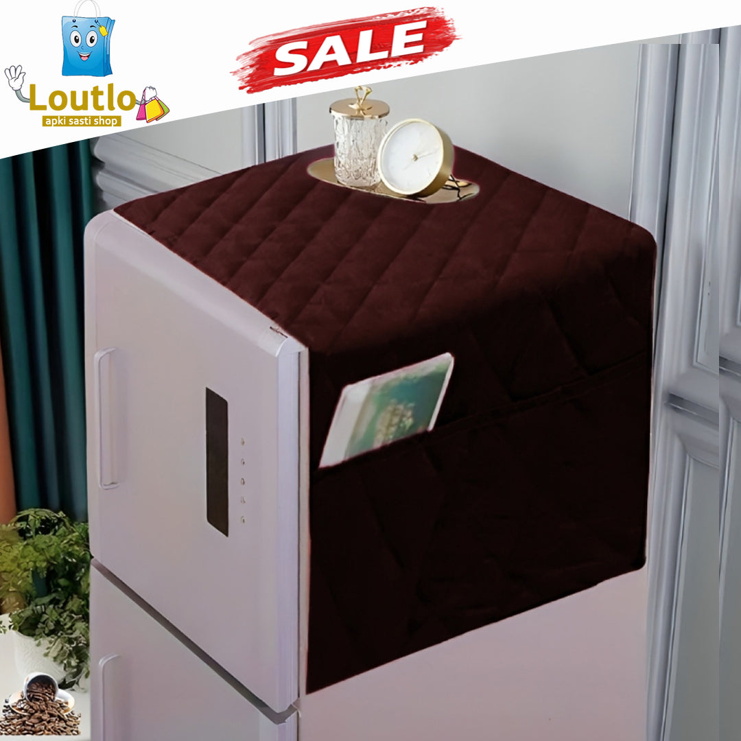 Quilted Fridge Cover (Dustproof)