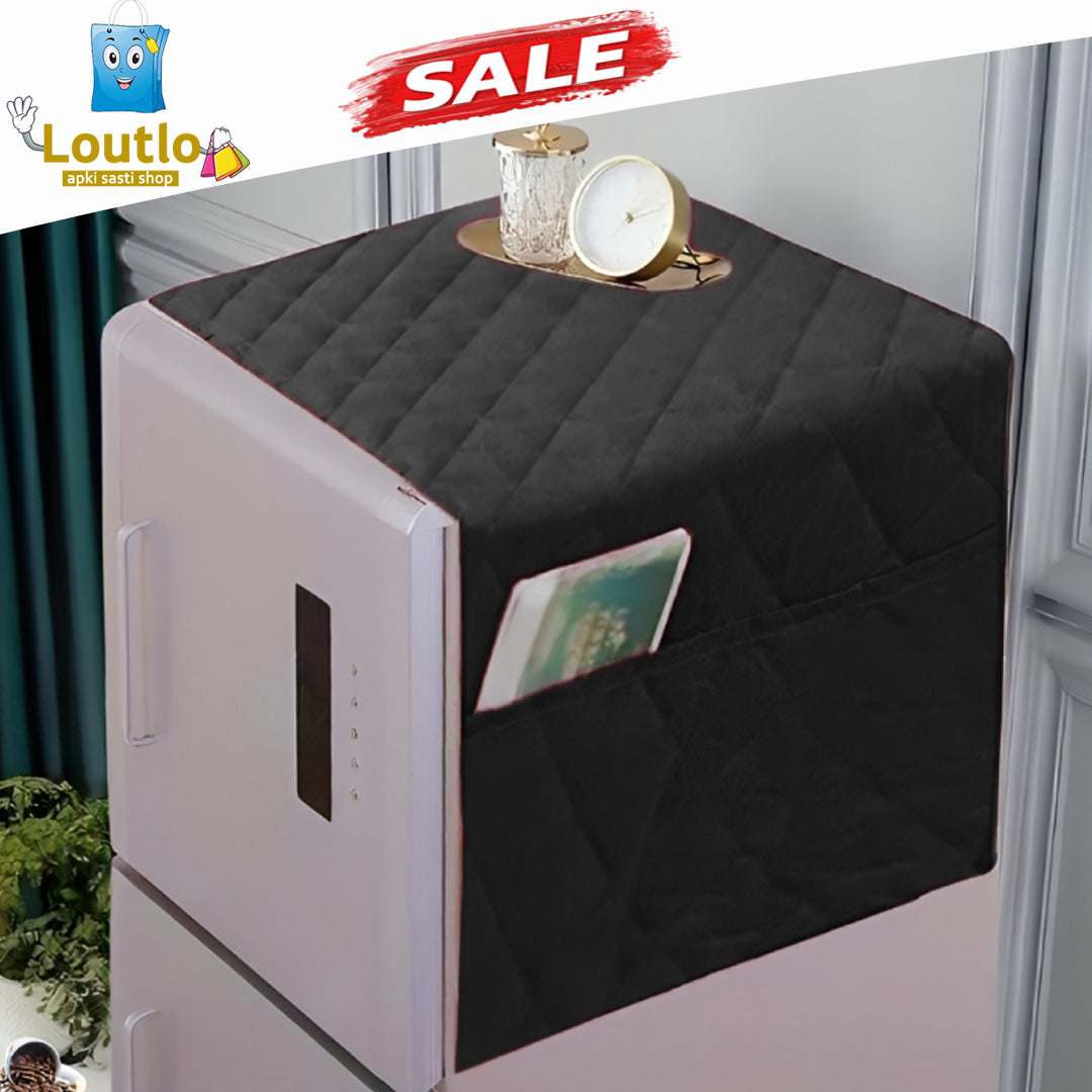Quilted Fridge Cover (Dustproof)