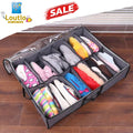 12 Grids Dust-Proof Non-Woven Shoes Storage Bag / Non-Woven Shoes Storage Rack