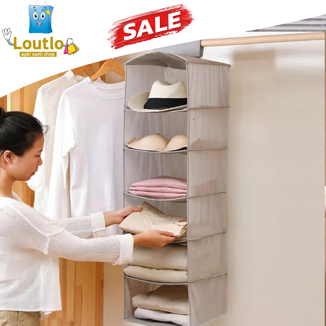 5 Layers Folding Closet Organizer