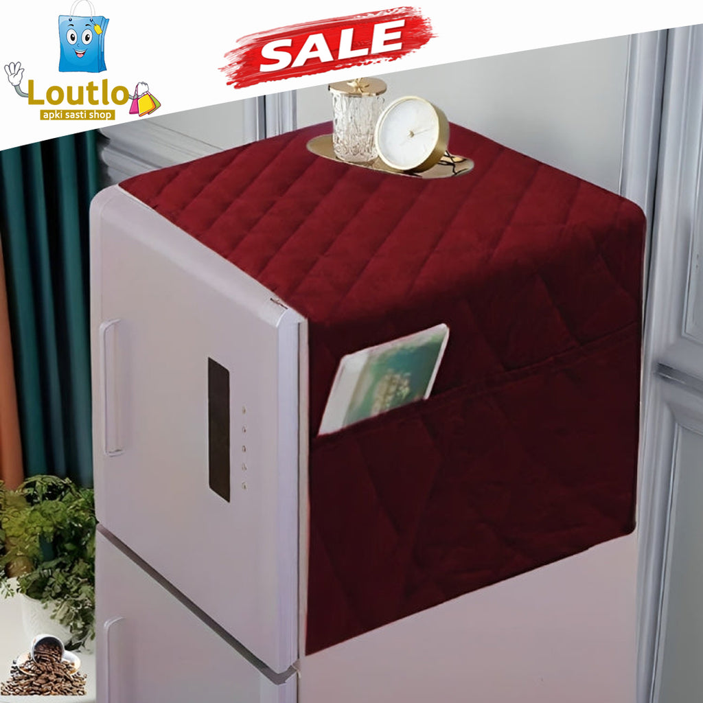 Quilted Fridge Cover (Dustproof)