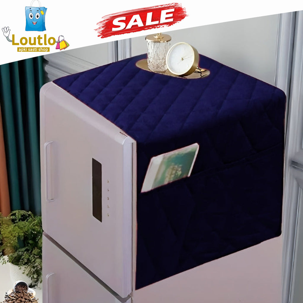 Quilted Fridge Cover (Dustproof)